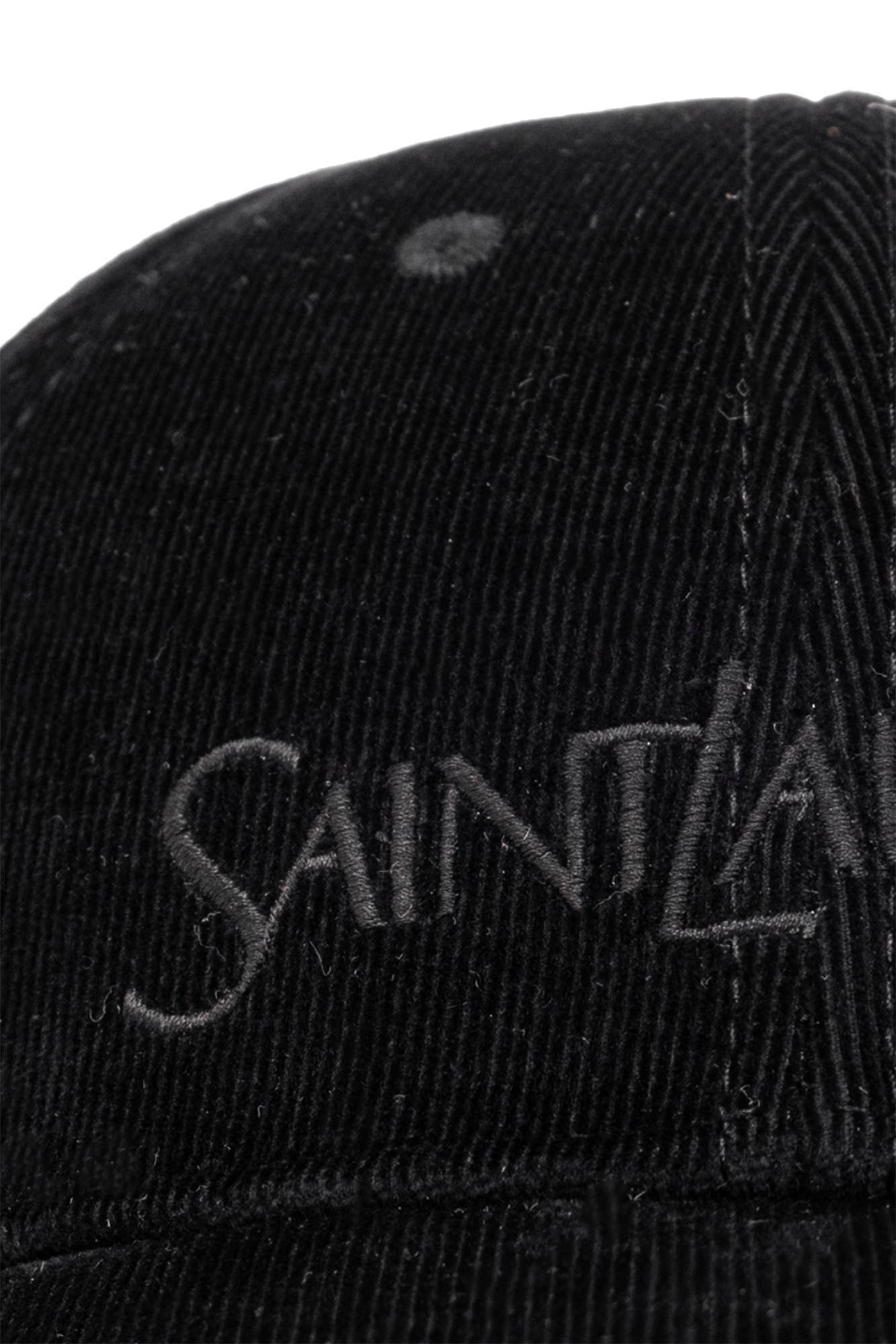 Saint Laurent Corduroy baseball cap | Men's Accessories | Vitkac